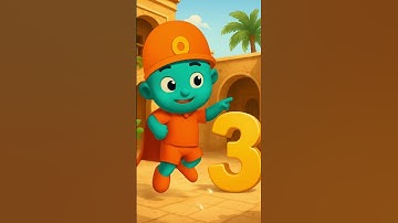 Learn Numbers 1 to 5 for Kids | Fun Counting Song & Animation #shorts