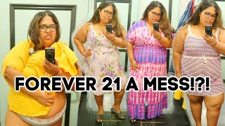 IN THE DRESSING ROOM FOREVER 21| PLUS SIZE FASHION| GLAMBYRUNA