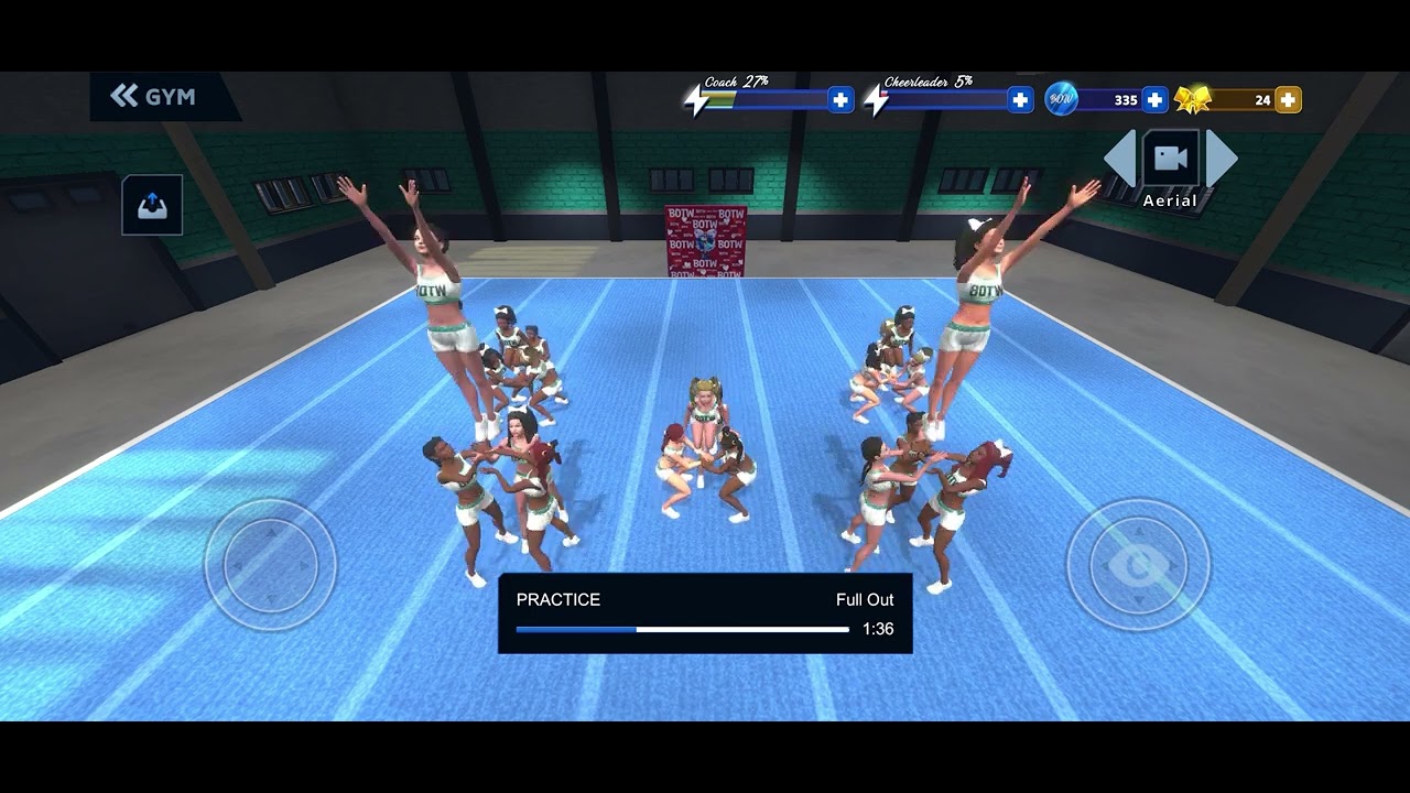 Practice with Army Girls ✨💪🏽-BOTW Level 2 Rotuine