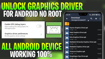 Enable GPU Driver In Any Phone | Overclock Android 90FPS | How Install GPU Driver In Android No Root