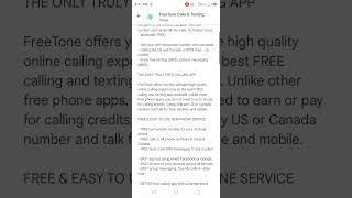 how to use freetone call and texting apl screenshot 5