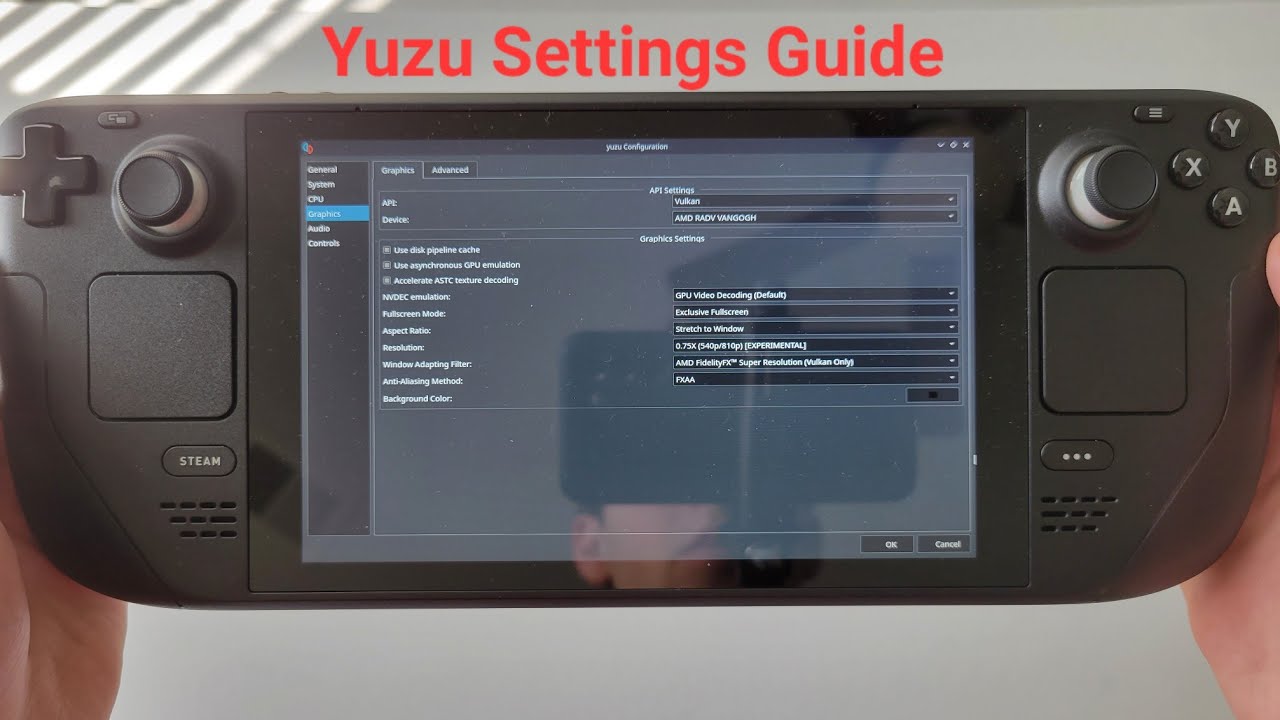 Nintendo Switch Emulation on Steam Deck: How to run Yuzu
