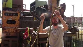 Rigging tools for service truck