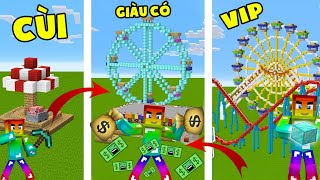 MINI GAME : CUỘC THI XÂY CÔNG VIÊN VIP TRONG MINECRAFT ** T GAMING THỬ THÁCH THÀNH ĐẠI GIA ??