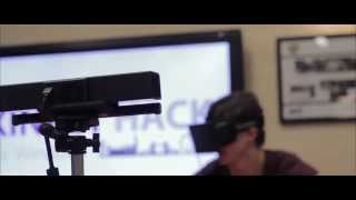 Occulus Rift + Kinect at Kinecthack London