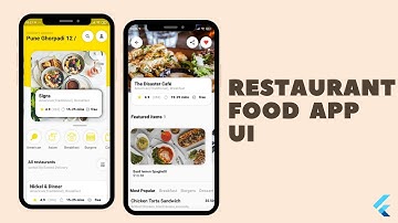 Flutter UI - Restaurant food App | Speed Code | with Source Code..👌🏻☺️🔥🔥