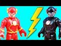 Imaginext Flash & Black Flash Speedster Battle To Rescue Justice League Superheroes