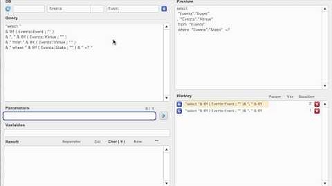 FM SQL Scratchpad Demo