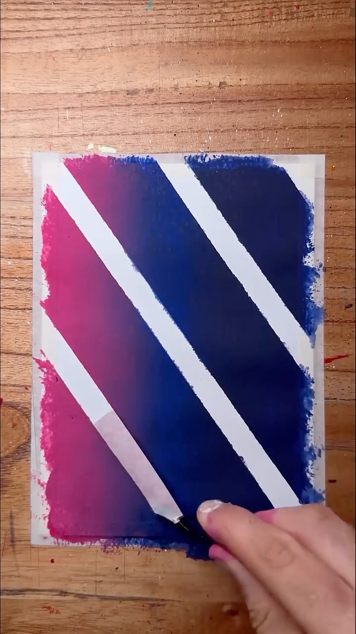 Oddly Satisfying Painting! ?✨? #artwork