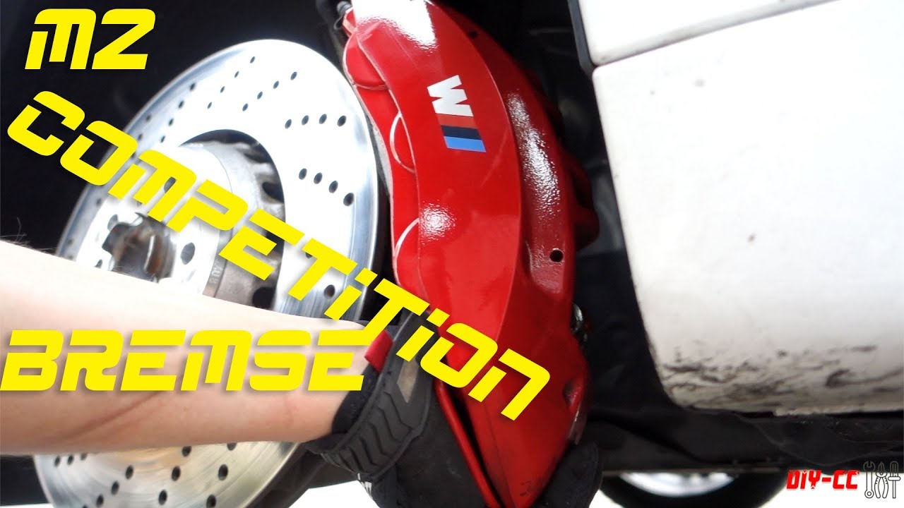 Bmw M Performance Bremse Ebc Blue Stuff Belage M2 Competition Service Youtube