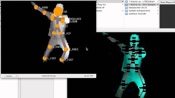 Quartz Composer, Synapse, Kinect and OSC