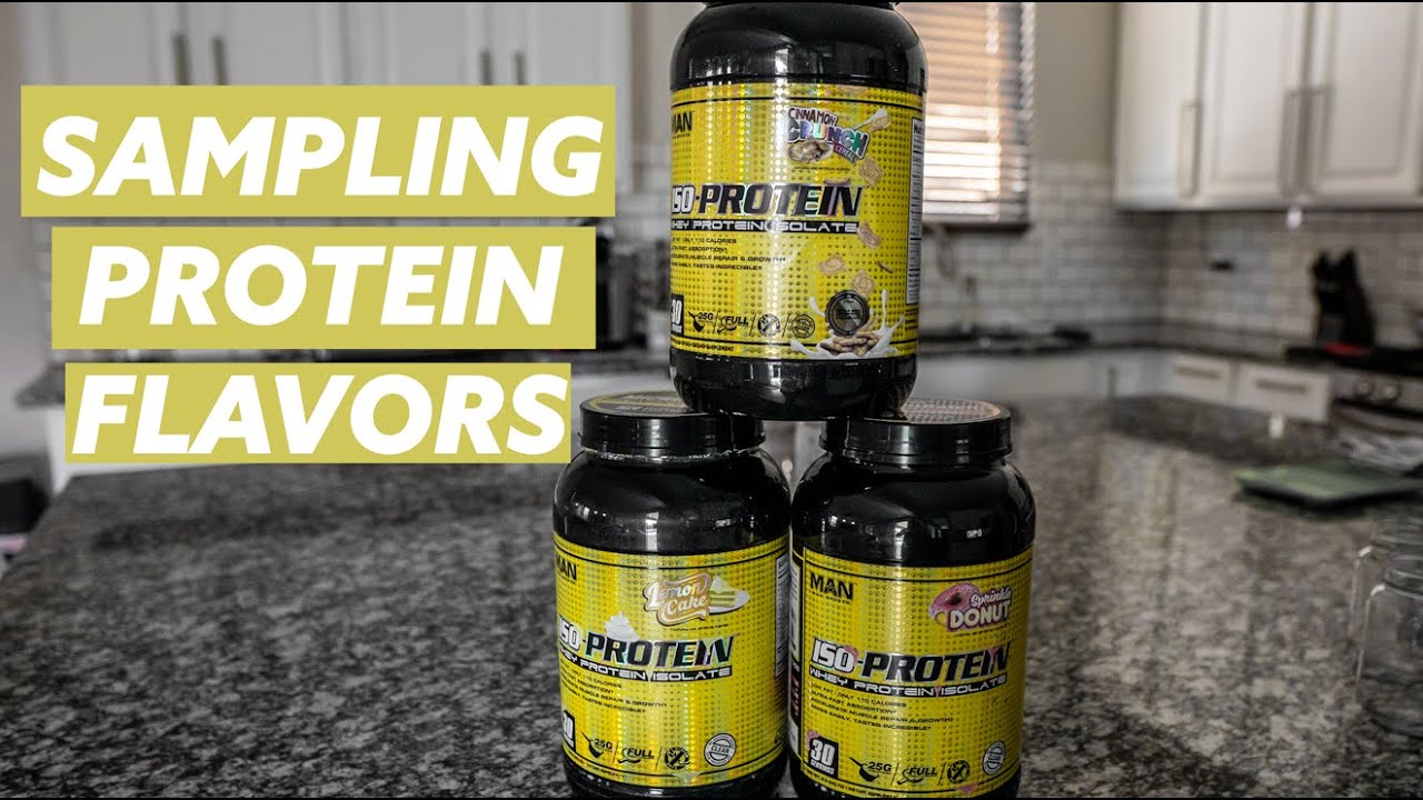 Trying unique protein powder flavors! YouTube