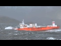 SHIPS IN STORM Horrible FOOTAGE || Life At Sea - Huge Swell Meets Tanker Video