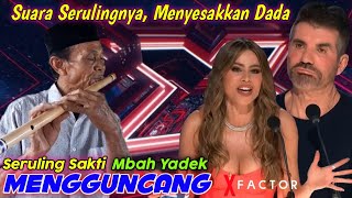 Sesak Didada _ Nada Seruling Merdu Mbah Yadek Mengguncang Panggung X factor 2023 - Video Parodi