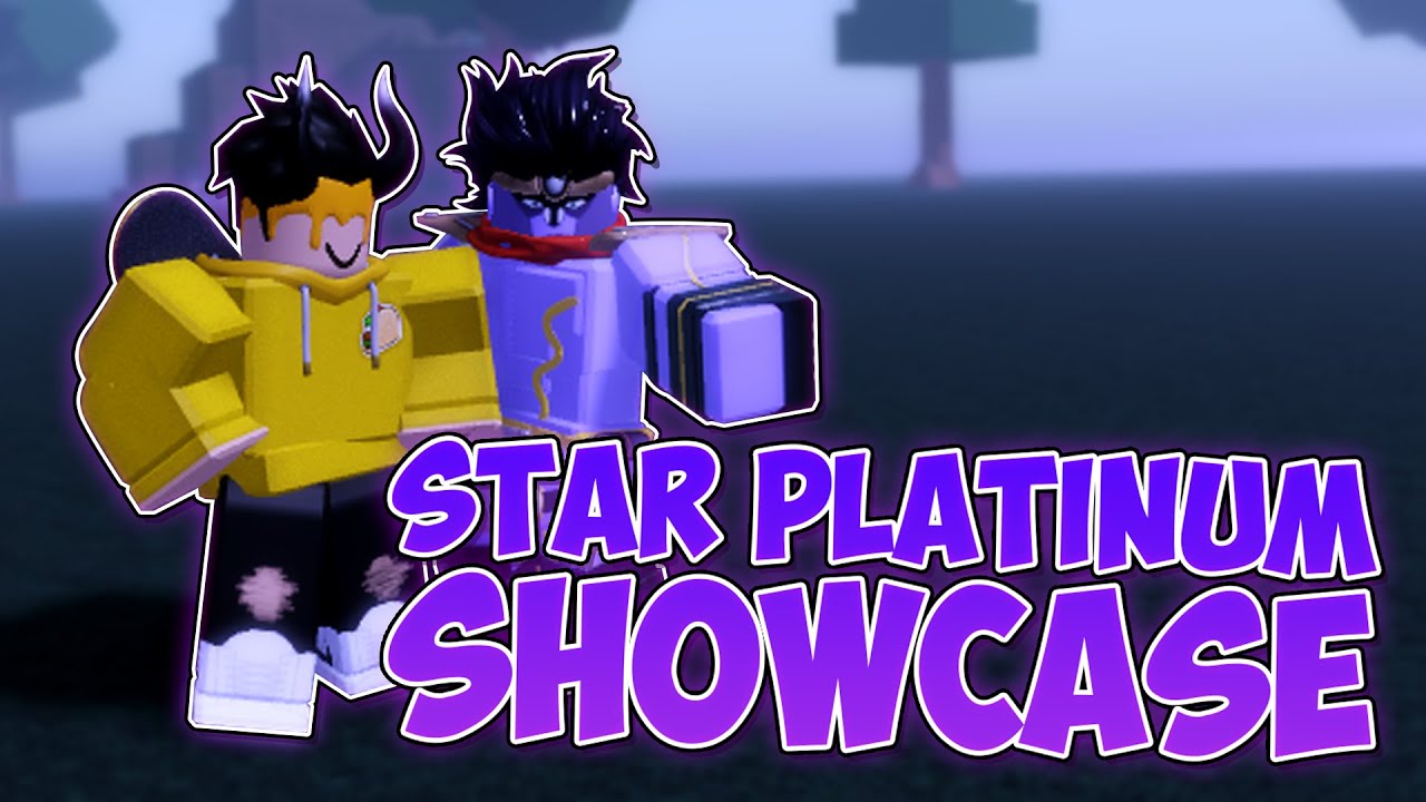 Using STAR PLATINUM In Different Roblox JoJo Games 