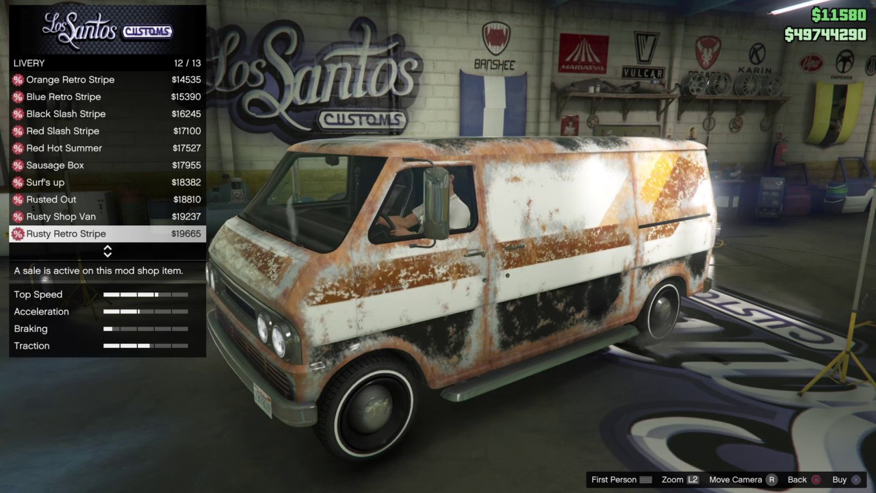 Bravado Youga Classic cars in Grand Theft Auto V