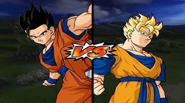 DBZ Budokai Tenkaichi 3 - Ultimate Gohan VS Future Gohan SSJ