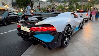 SUPERCARS Monaco - Ferrari SF90, F12 TDF, 812 Competizione, 296 GTB, McLaren Senna, Bugatti Divo