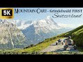 [ 4K ] Grindelwald FIRST Mountain Cart Ride | Switzerland Adventure | 4K 60fps video