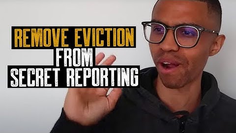 REMOVE EVICTION FROM SECRET REPORTING ON THIS BUREAU || HOW TO REMOVE BANKRUPTCY || CREDIT REPAIR