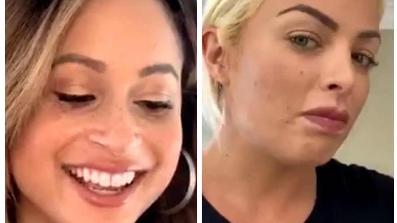 Kayla With Mandy Rose Live Stream on WWE Instagram Live/comment/subscribe
