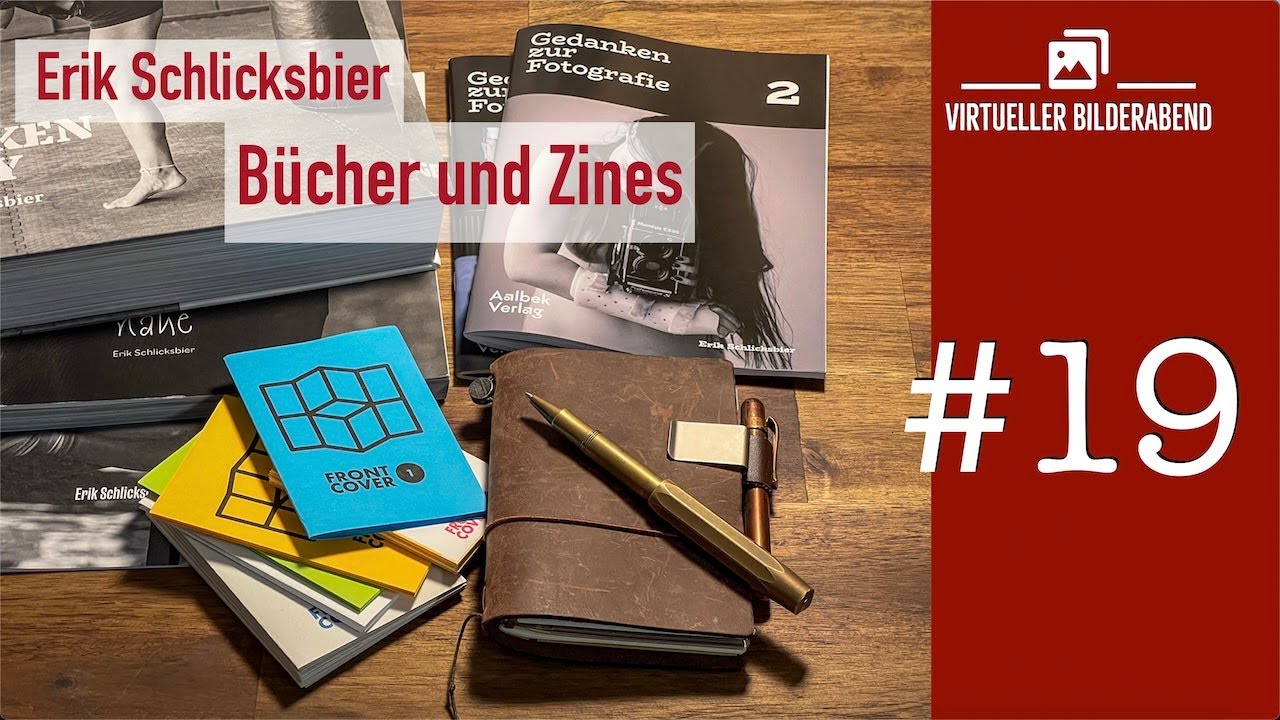 Bilderabend #19 - Veröffentlichen von Bücher und Zines mit Erik Schlicksbier