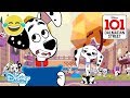 🍕Animals vs Humans - Food | 101 Dalmatian Street | Disney Channel UK