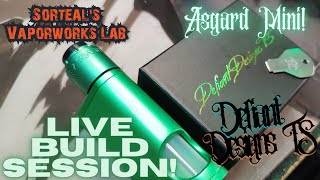 The Vaporworks Lab Live Defiant Designs Ts Mech Squonker And The Asgard Mini