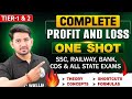 Complete Profit and loss  all Concepts, Tricks &amp; Formulas | SSC &amp; Railway Exams | By Ravinder Sir