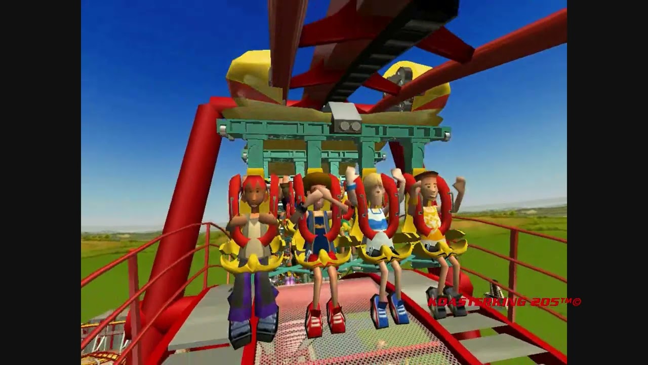 KoasterKing 205's Silver Bullet - RCT3 #rollercoastertycoon3 #rct3 #silverbullet #knottsberryfarm