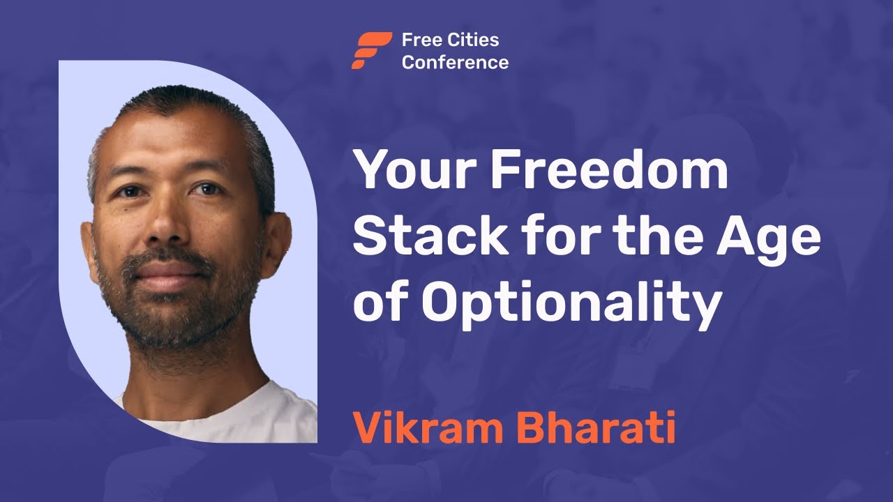Vikram Bharati: Draper Nation: Your Freedom Stack for the Age of Optionality