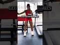 Glute &amp; Hammies. 🍑                    This workout was 👩‍🍳. #glutesworkout #gym