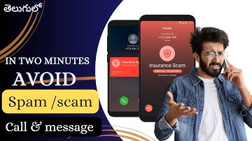 How to stop spam/scam calls || How to block spam calls || unknown number block automatically #telugu