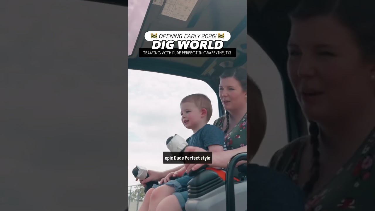 Dude Perfect Teams Up with Dig World at New Construction Theme Park Coming to Grapevine, Texas