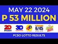 Lotto Result Today 9pm May 22 2024 | Complete Details