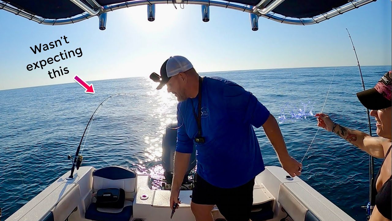 CRAZY fish took over our fishing spot! 