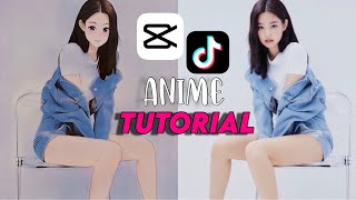 CAPCUT TUTORIAL | HOW TO CHANGE NORMAL PICTURES into ANIME VERSION using iOS TRENDING ON TIKTOK screenshot 5