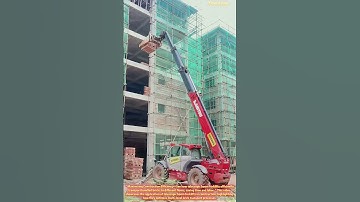 Efficient Brick Transport: Mechanized Lifting of Bundled Bricks to Any Floor