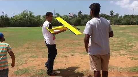 autonomous flight of fixed wing UAV with ardupilot APM in auto and stabilize mode