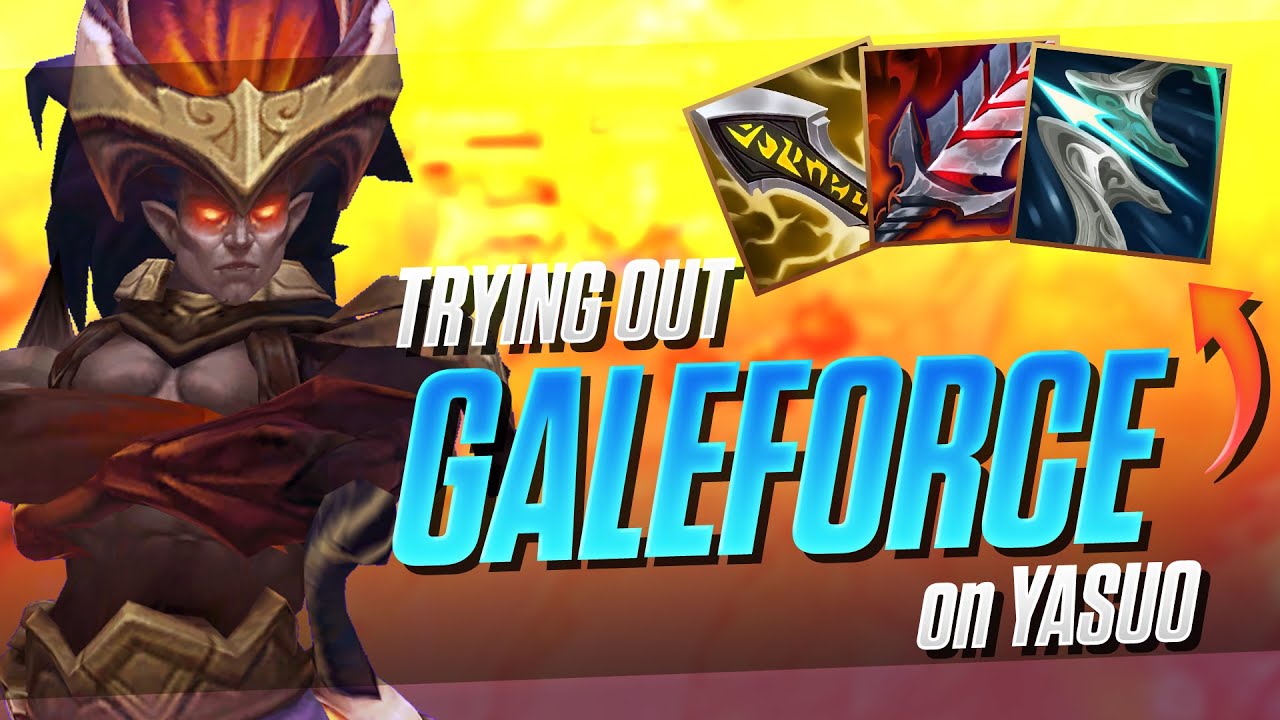 Trying out Galeforce Yasuo | Dzukill