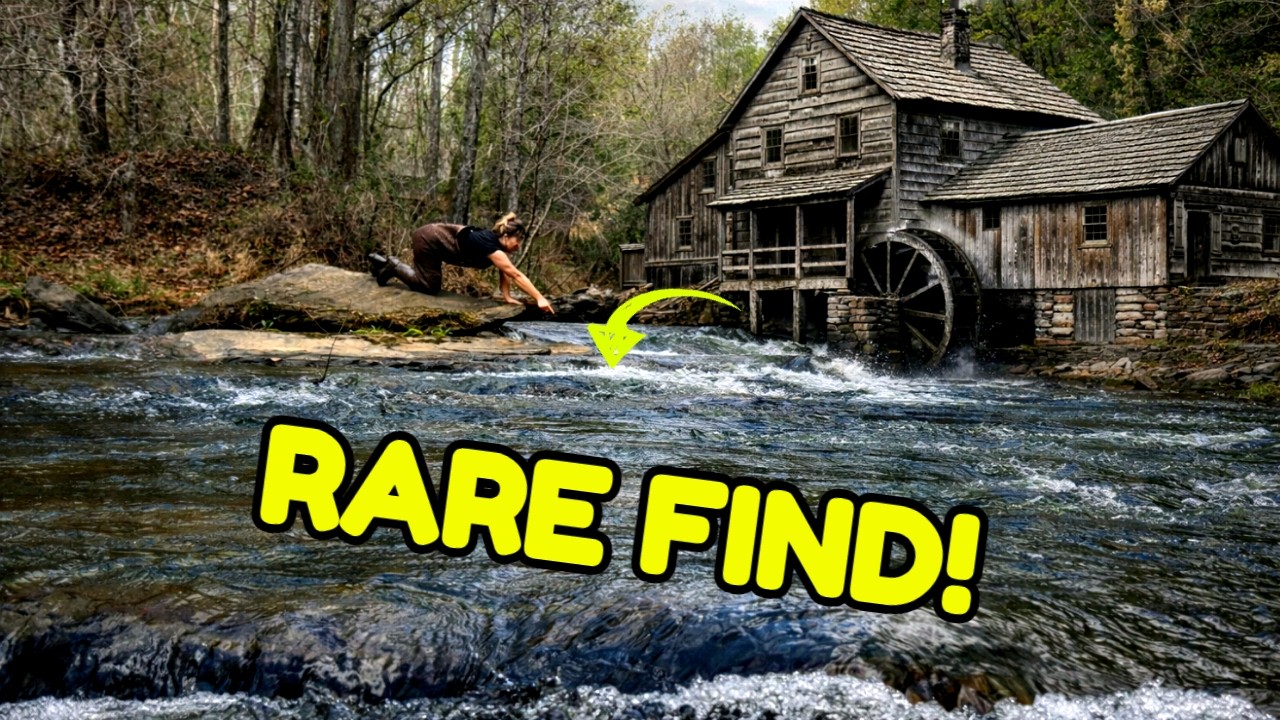 RARE River Treasure Discovered in Ghost Town where a Lumber Mill once stood!