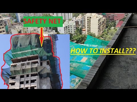 Building Safety Net | Installation | Watch before selecting net for your