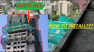 Building Safety Net | Installation | Watch before selecting net for your building