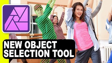 Affinity Photo 2.6 : NEW Object Selection Tool Tutorial