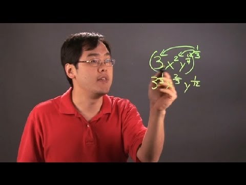 How to Raise an Expression by a Fraction : Fractions 101