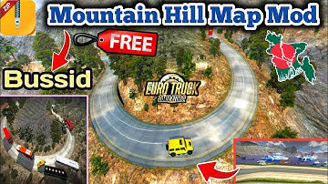 Map Mod Bussid v3.7.1 | Mountain Hill Map Mod For Bus Simulator Indonesia | ETS-2 BD Traffic Obb