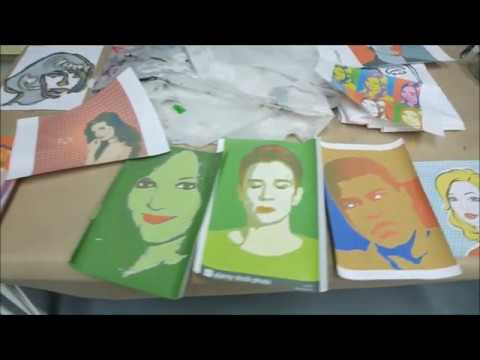 Portraits malen im Pop Art Style