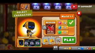 Games arcade seru NINJA DASH - RONIN SHINOBI : LARI, LOMPAT dan tebas|wajib dicoba |offline android screenshot 2