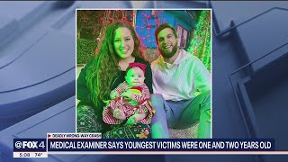Texas teacher, 1 & 2-year-old children die in Dallas wrong-way crash