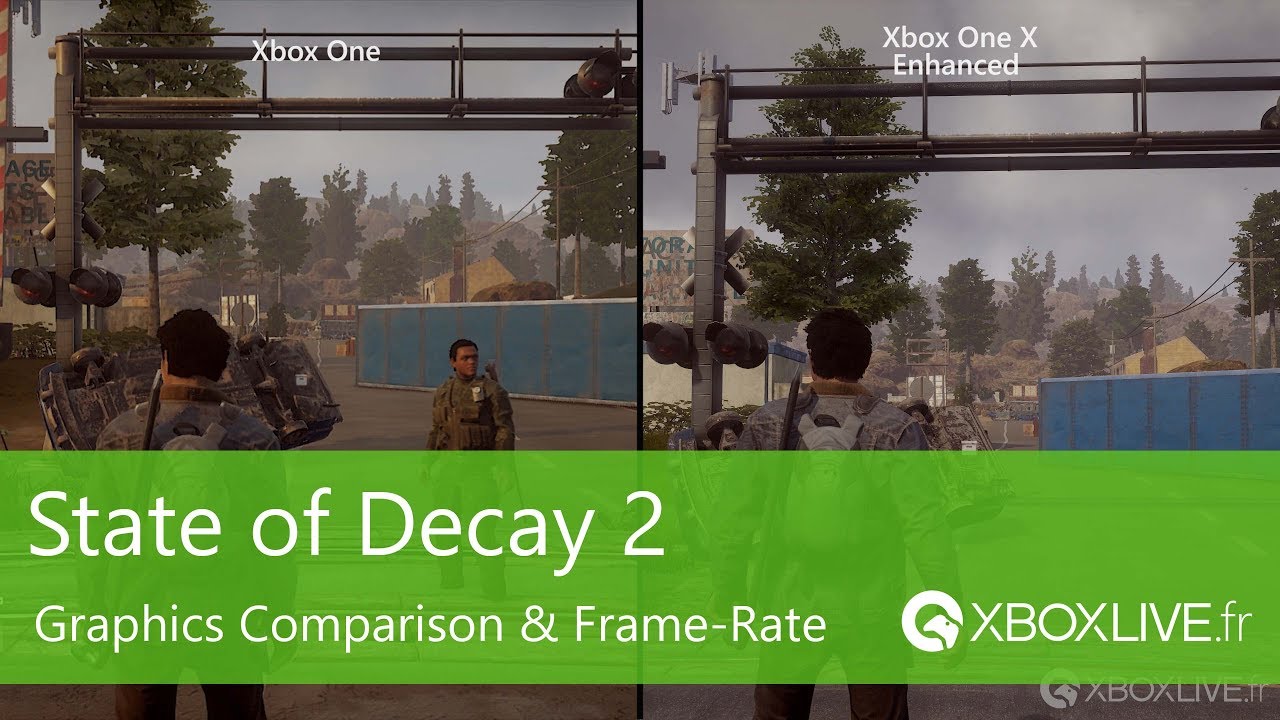 State of Decay 2: Xbox One X looks better than S - but frame-rate is lower